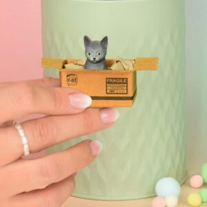Magnet "grau" von Katzenmuddi.com