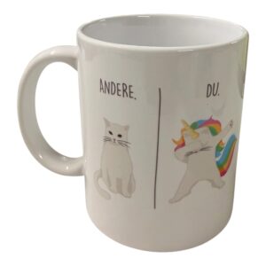 Katzenmuddi-Tasse "Ich - Andere"
